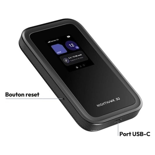 Router Netgear Nighthawk M7 5G WiFi 7 460,8 Mbps eSIM Portátil