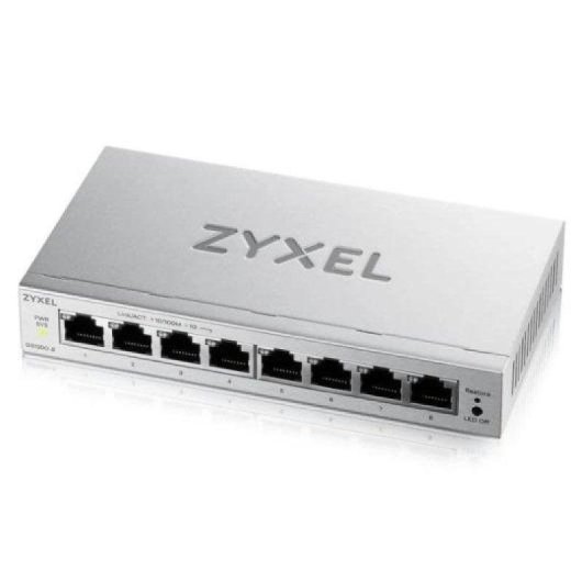 Switch Zyxel GS1200-8V3 8 Ports Gigabit Web Managed ohne Lüfter