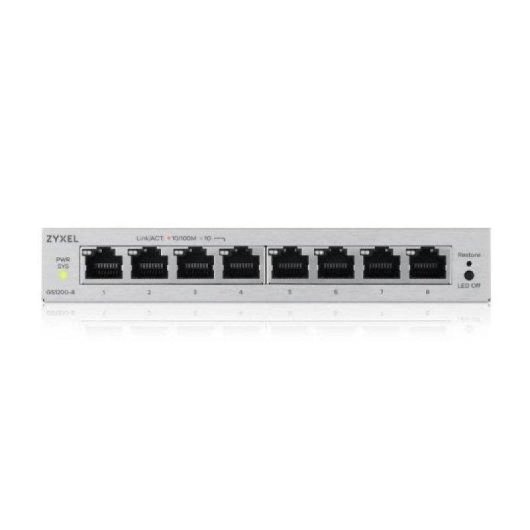 Switch Zyxel GS1200-8V3 8 Ports Gigabit Web Managed ohne Lüfter