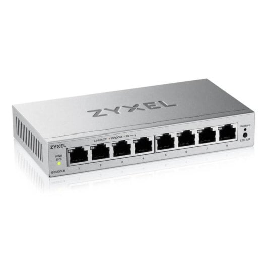 Switch Zyxel GS1200-8V3 8 ports Gigabit Ethernet Web Managed sans ventilateur