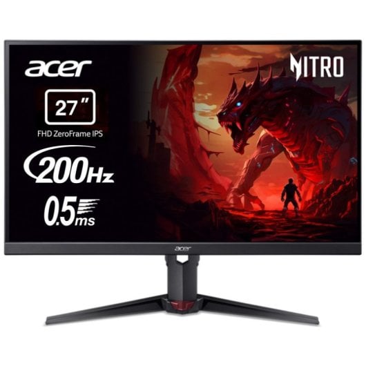 Monitor Acer XV270X1BMIIPRX 27" FullHD 200Hz IPS 0,5ms Höhenverstellbar Lautsprecher