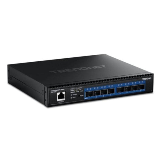Switch TRENDnet TL2-F7080 8 portas SFP+ 10G Rack 1U Gerido