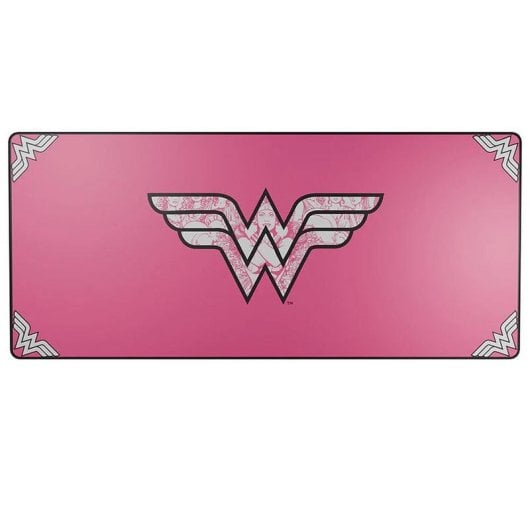 Tapis de souris Lexip WAXLXMP0005 XXL flexible antidérapant Wonder Woman rose