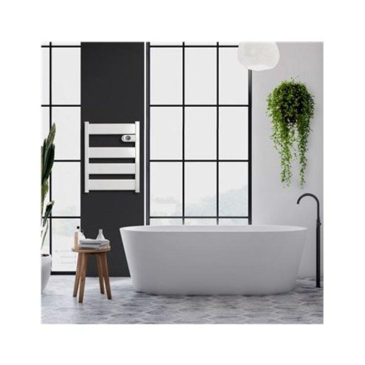 Toallero Eléctrico Hjm Lysa Bajo Consumo 500W Protección IP24 Aluminio