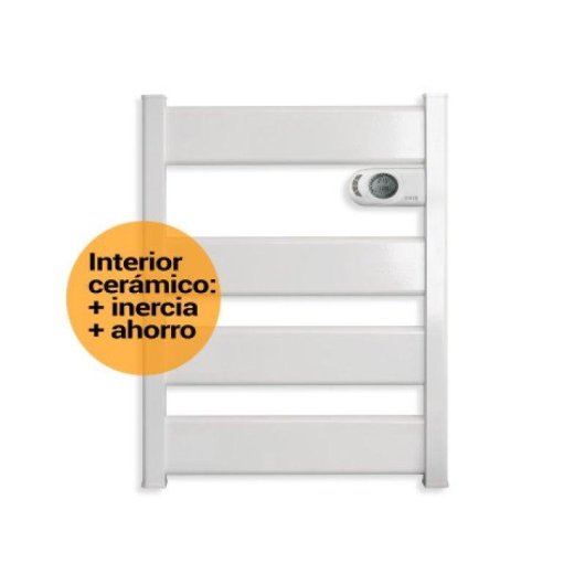 Toallero Eléctrico Hjm Lysa Bajo Consumo 500W Protección IP24 Aluminio