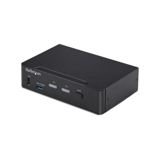 Switch KVM StarTech P2AD122-KVM-SWITCH DisplayPort 2 ports 4K 60Hz USB 3.0 Audio