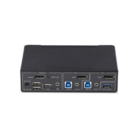 Switch KVM StarTech P2AD122-KVM-SWITCH DisplayPort 2 ports 4K 60Hz USB 3.0 Audio