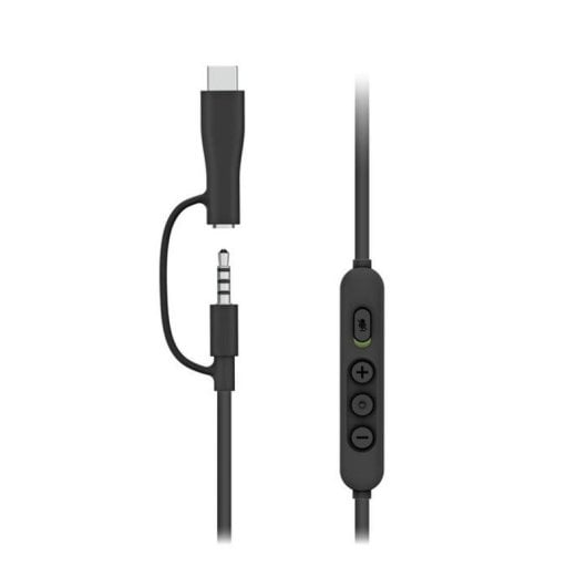 Auriculares Belkin ENA011HQBK con cable USB-C y 3,5 mm Gaming para niños plegables negros