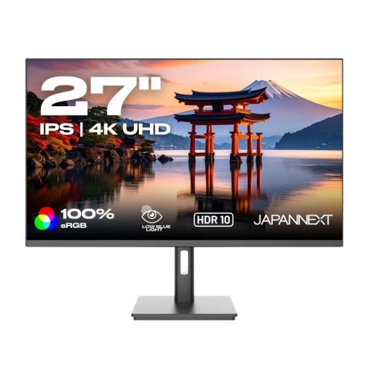 Monitor JAPANNEXT JN-IPS2709UHDR 27" UltraHD 4K 60Hz IPS HDR 8ms Lautsprecher