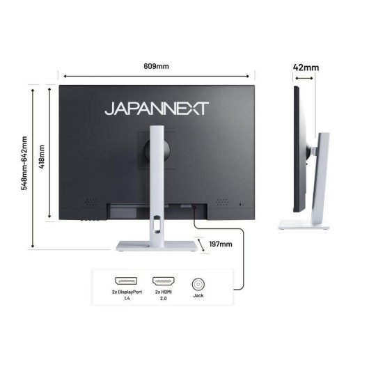 Écran PC JAPANNEXT JN-282i4KP-HSP 28" Ultra HD 4K+ 60Hz IPS HDR Ergonomique 5ms G-Sync FreeSync