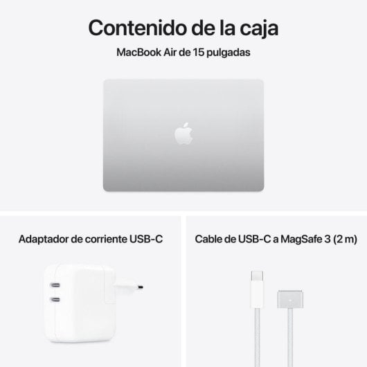 Apple Macbook Air Apple M4 10 Núcleos/16 GB/256GB SSD/GPU 10 Núcleos/15.3" Prateado (PT)