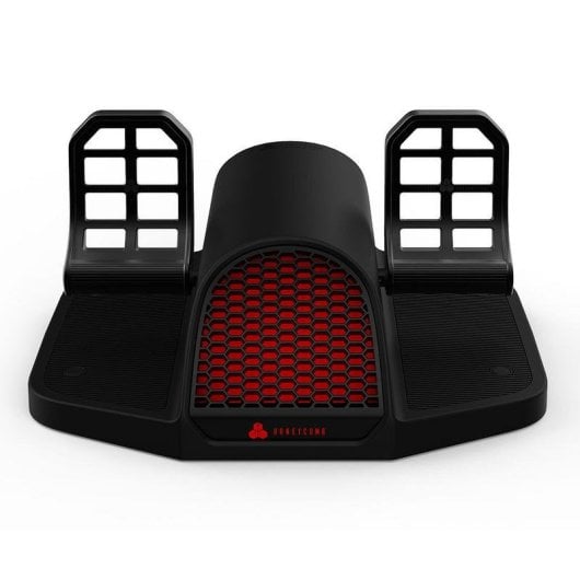 Pedal Honeycomb HC003073 Charlie Rudder Metall Verstellbarer Winkel PC MAC Xbox