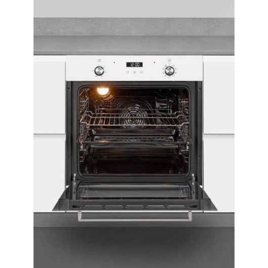 Horno eléctrico Exquisit EBE76-9-H-020 76 litros Blanco con display digital y guías telescópicas