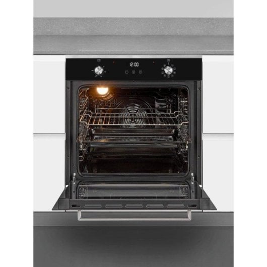 Horno eléctrico Exquisit EBE76-9-H-020 76 litros Negro con grill y display digital