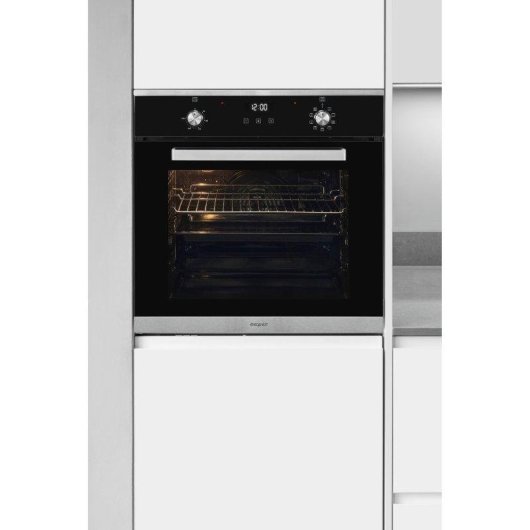 Horno eléctrico Exquisit EBE76-9-H-020 76 litros Negro con grill y display digital