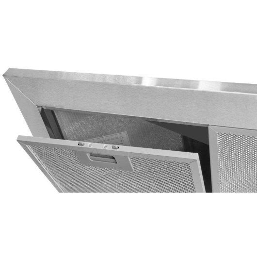 Campana extractora Exquisit KH 90-8 Canalizado/Recirculación 90cm acero inoxidable LED