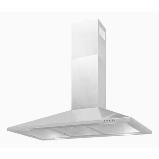 Campana extractora Exquisit KH 90-8 Canalizado/Recirculación 90cm acero inoxidable LED