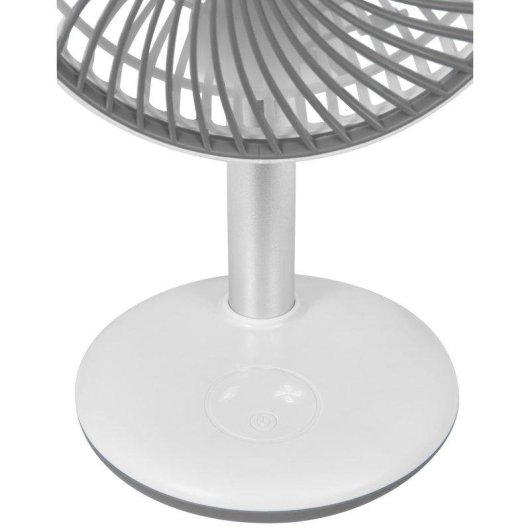 Ventilador Exquisit Venti 3010 R sobremesa 15 cm batería 12h blanco