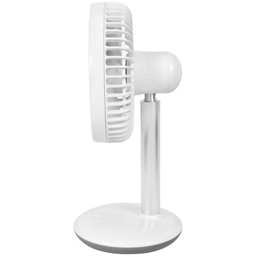Ventilador Exquisit Venti 3010 R sobremesa 15 cm batería 12h blanco