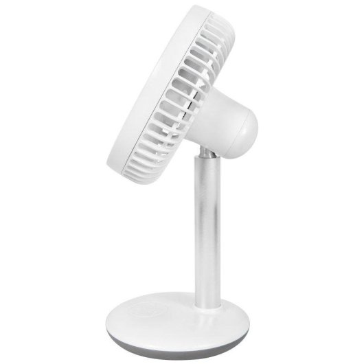 Ventilador Exquisit Venti 3010 R sobremesa 15 cm batería 12h blanco