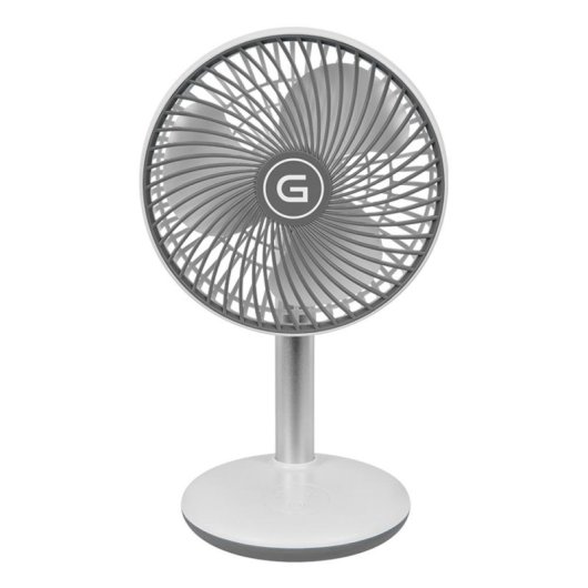 Ventilador Exquisit Venti 3010 R sobremesa 15 cm batería 12h blanco