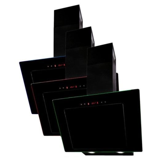 Campana extractora Exquisit KFD607-2LED Canalizado/Recirculación 60cm con iluminación LED y control táctil