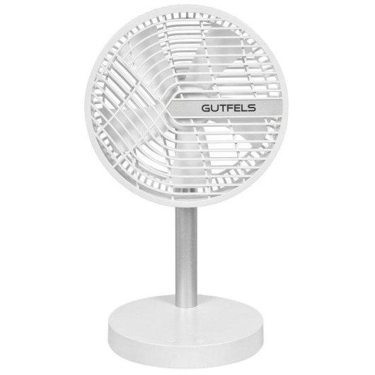 Ventilador Exquisit Venti 3020 R sobremesa 20 cm batería 10h blanco