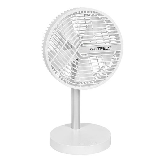 Ventilador Exquisit Venti 3020 R sobremesa 20 cm batería 10h blanco
