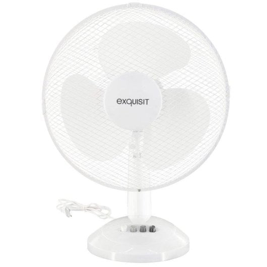 Ventilatore Exquisit VT35082we da tavolo 40 cm oscillante 3 velocità bianco