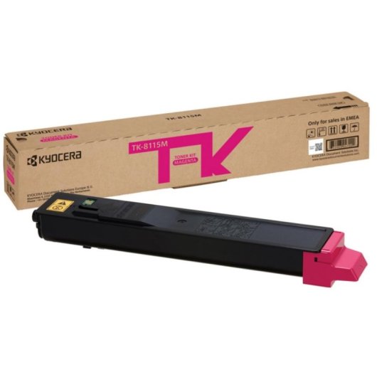 Cartouche de toner Kyocera TK-8115M Magenta 6000 pages Original