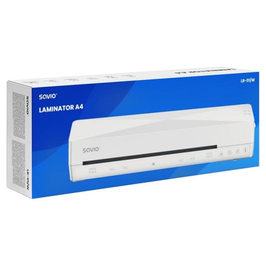 Laminatrice Savio LR-01/W A4 Chaud et Froid 320 mm/min 300 W Blanche