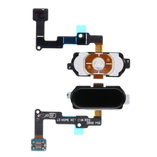 Bouton d'accueil noir de remplacement pour Samsung J3 2017 J330 SM-J330F