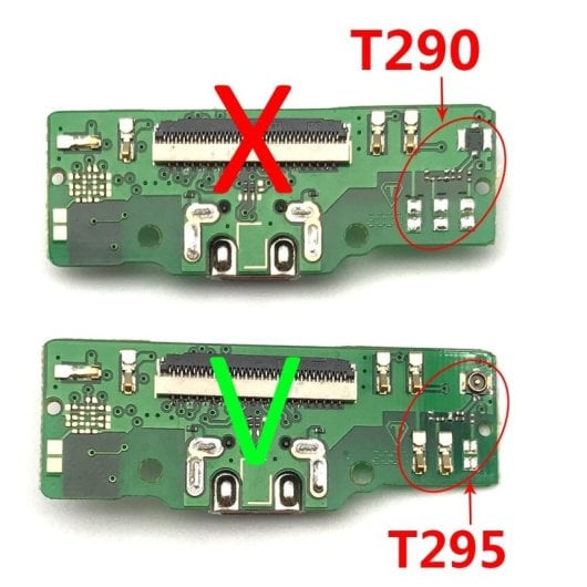 Connecteur de charge USB de remplacement pour Samsung Tab A 8 T295 4G