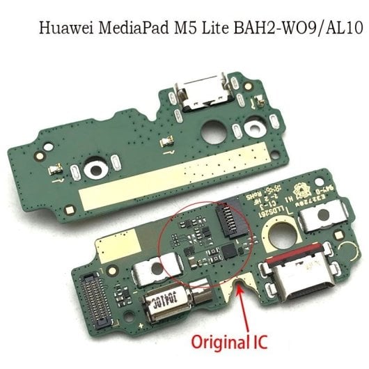 Sostituzione del cavo flessibile del connettore di ricarica della scheda USB per Huawei Mediapad M5 Lite