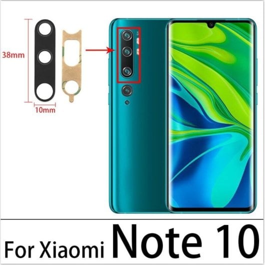 Ersatzglas für die Kameralinse des Xiaomi Mi Note 10