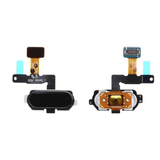 Bouton Home noir de remplacement pour Samsung J7 2017 J730 J730f