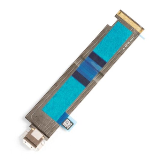 Cabo flexível de carregamento para iPad Pro 12.9, conector IFC 0316 821-2487-A, branco (substituição).