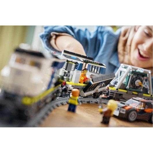 LEGO City Trains Assalto ao Comboio da Polícia 60508 1313 peças