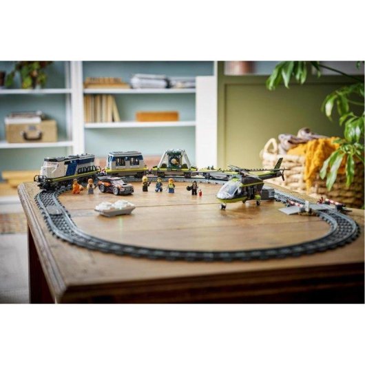 LEGO City Trains Assalto ao Comboio da Polícia 60508 1313 peças