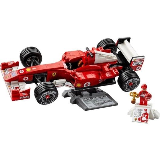 LEGO Icons Ferrari F2004 y Michael Schumacher 11375 735 piezas