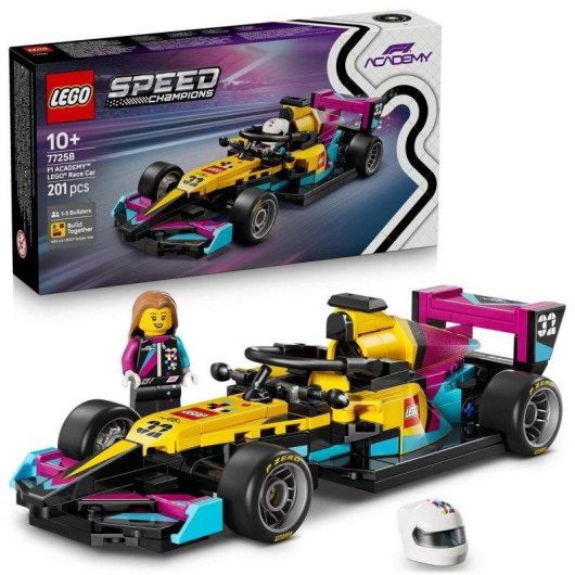 LEGO Speed Champions Coche de Carreras F1 Academy 77258 201 piezas