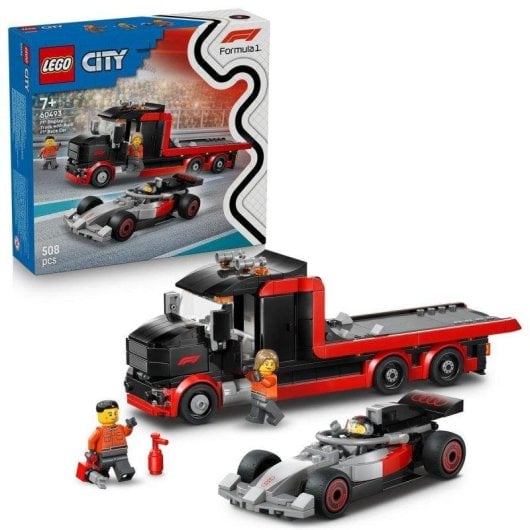 LEGO City Formula 1 Camião de Exposição Audi F1 60493 508 peças