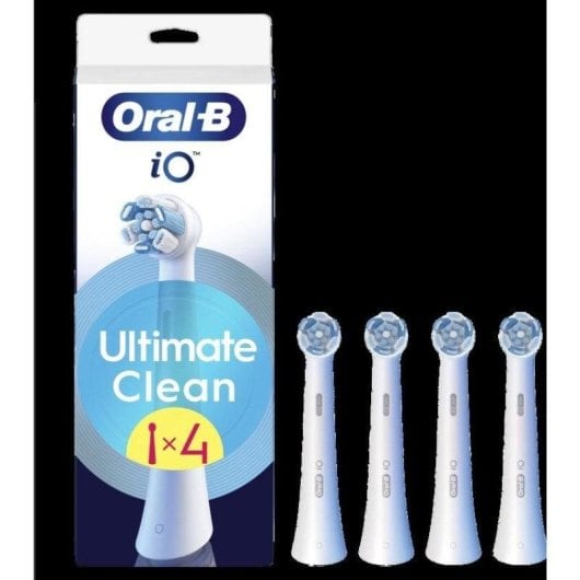 Aufsteckbürste Oral-B iO UltimateClean White 4 Einheiten Wechselindikator