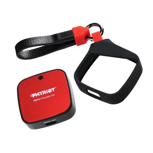 Disco Duro Patriot PDP31 500GB SSD Externo Ultraportátil USB 3.1 Tipo C Antichoque