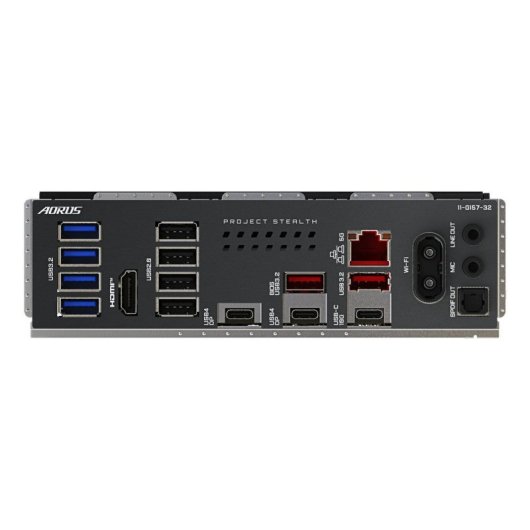 Carte mère Gigabyte X870 AORUS STEALTH X870 AM5 DDR5 ATX WiFi 7 PCIe 5.0 USB4 5GbE RGB