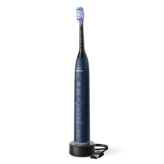 Escova de Dente Sonica Philips Sonicare 7100 HX7423/08 4 Modos 4 Cabeças Temporizador Sensor Pressao Bluetooth