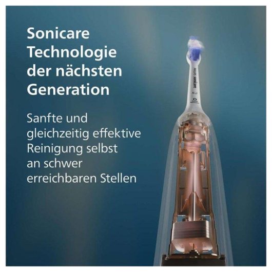 Schallzahnbürste Philips Sonicare 6100 HX7403/05 2 Modi Drucksensor Timer