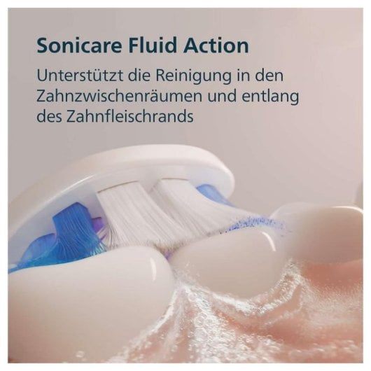 Escova de Dentes Elétrica Philips Sonicare 6100 HX7403/05 62000 movimentos azul escuro