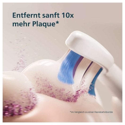 Escova de Dentes Elétrica Philips Sonicare 6100 HX7403/05 62000 movimentos azul escuro