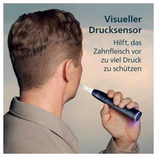 Schallzahnbürste Philips Sonicare 6100 HX7403/05 2 Modi Drucksensor Timer